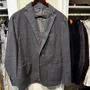 L.B.M. 1911 (Luigi Bianchi) Charcoal Blazer 40R